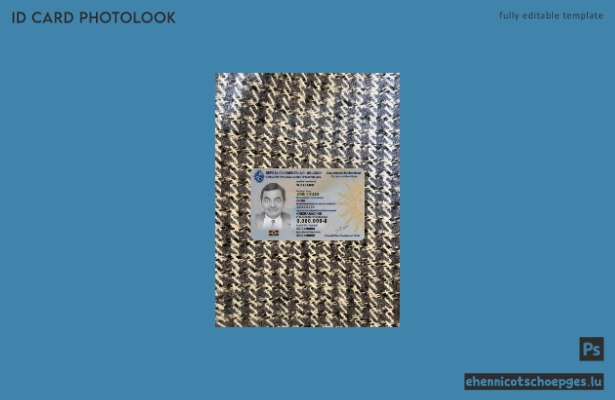 Uruguay ID-Fotoansicht – Beispielvorschau